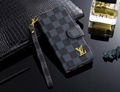 Luxury Designer Folio Vintage Vegan Louis Vuitton Wristband Leather Case LV Case