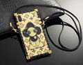 Square Plating               Sun Flower Leather Back Cover Crossbody     ase 3