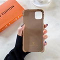 High Quality Luxury Designer Louis Vuitton Leather Back Case LV Paris Shell