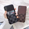 Luxury Designer Paris Louis Vuitton Leather Wallet Phone Case LV Card Slot Cover