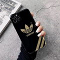 Luxury Designer Plating Sports Adidas Soft Back Cover Gloss Adidas Phone Shell