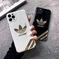 Luxury Designer Plating Sports Adidas Soft Back Cover Gloss Adidas Phone Shell