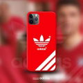 Luxury Designer Sports Adidas Soft Silicone Back Case Stripe Print Phone Case