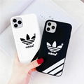 Luxury Designer Sports        Soft Silicone Back Case Stripe Print Phone Case 6