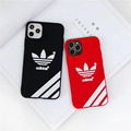 Luxury Designer Sports        Soft Silicone Back Case Stripe Print Phone Case 7