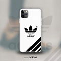 Luxury Designer Sports Adidas Soft Silicone Back Case Stripe Print Phone Case
