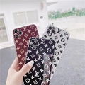 Luxury Designer Flower Print Louis Vuitton Soft Back Shell Paris LV Phone Case