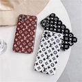 Luxury Designer Flower Print Louis Vuitton Soft Back Shell Paris LV Phone Case