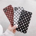 Luxury Designer Flower Print Louis Vuitton Soft Back Shell Paris LV Phone Case