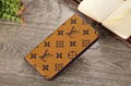 Luxury Designer Louis Vuitton Retro Magnetic Flip Monogram Leather Wallet Shell