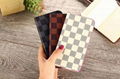 Luxury Designer Louis Vuitton Retro Magnetic Flip Monogram Leather Wallet Shell