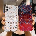 Luxury Designer Plating Mickey Louis Vuitton Soft Back Cover LV Phone Shell