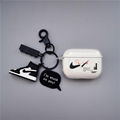 Noctilucent Nike Case for TWS Airpods2 Pro Wireless Headset with Sneaker Pendant