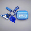 Noctilucent Nike Case for TWS Airpods2 Pro Wireless Headset with Sneaker Pendant