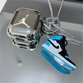 Plating      Bracelet Case for Apple Airpods2 Pro with Sneaker Pendant Keychain 3