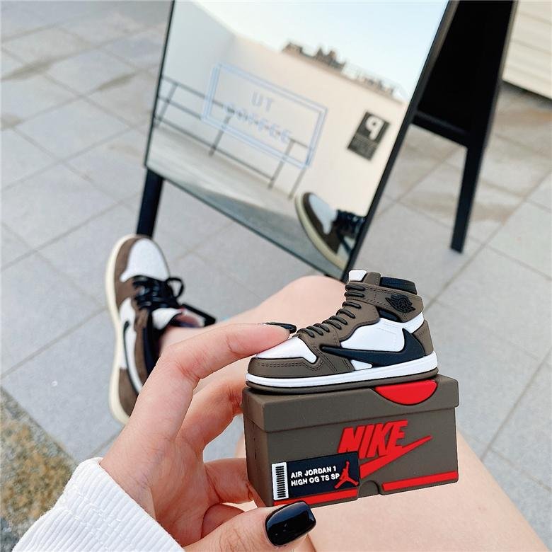 3D TRAVIS SCOTT Sneaker Cover for Apple Airpods2 Pro      Shoes Storage Bag 2