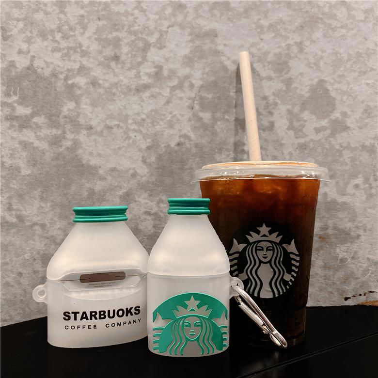 Luminous Starbucks Cup Silicone Case for Airpods2 Pro Noctilucent Pouch Bag Case 2