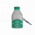 Luminous Starbucks Cup Silicone Case for Airpods2 Pro Noctilucent Pouch Bag Case