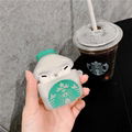 Luminous Starbucks Cup Silicone Case for Airpods2 Pro Noctilucent Pouch Bag Case