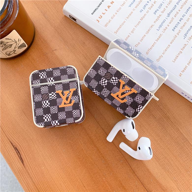 Checkerboard     ase for TWS Apple Airpods2 Pro Wireless Headset Pouch Bag 5