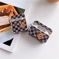 Checkerboard LV Case for TWS Apple Airpods2 Pro Wireless Headset Pouch Bag