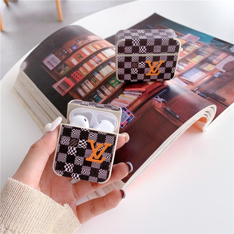 Checkerboard     ase for TWS Apple Airpods2 Pro Wireless Headset Pouch Bag 2
