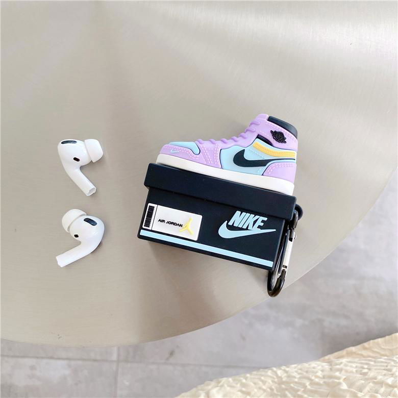 3D Air Jordan Storage Box for TWS Apple Airpods2 Pro Wireless      Pouch Bag 3