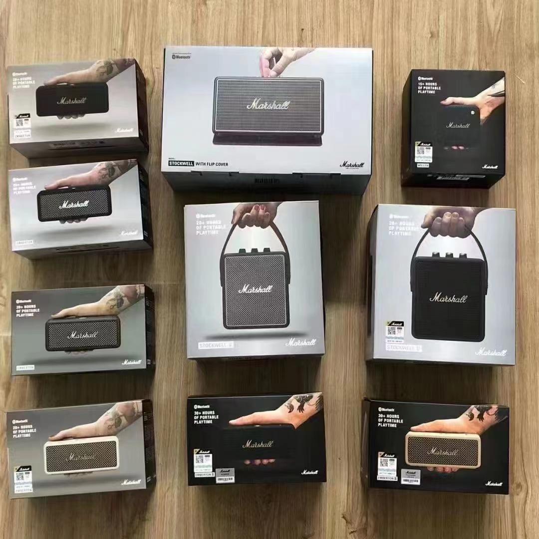 Marshall Wireless Speaker Super Bass Emberton Stockwell2 Woburn3 Kilburn2 Acton3