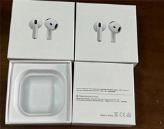 Replicas Apple TWS 1:1 Airpods4 Wireless Earbuds Super Bass Animation Headset