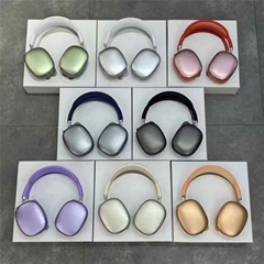 1:1 Colorful Airpods Max Wireless Headband Headphone Noise Cancelling Headset