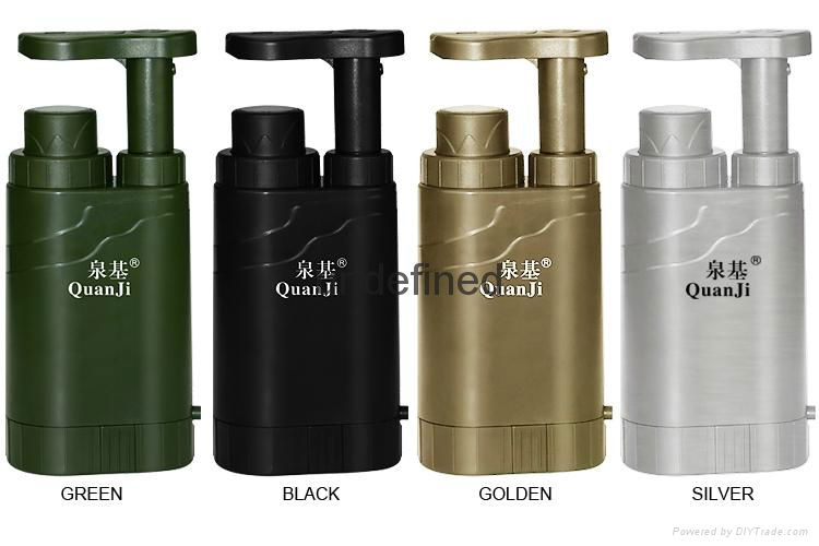 Wholesale Multifunction Portable Outdoor Water Filter 