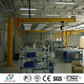 Indoor,outdoor 360 degree rotation jib crane