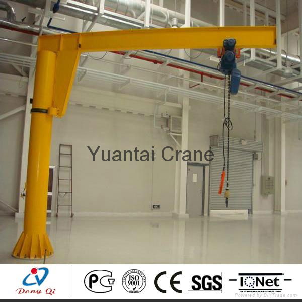 Indoor,outdoor 360 degree rotation jib crane 4