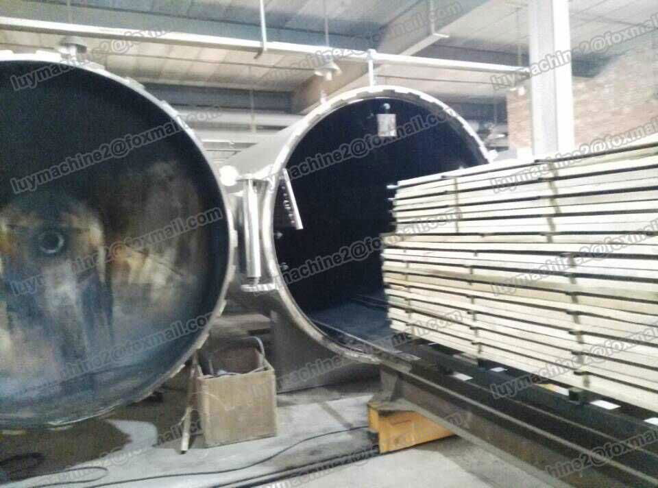 Wood vacuum drying equipment 4