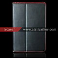 Brand new premium leather case for iPad mini 4 folio case cover  smart case