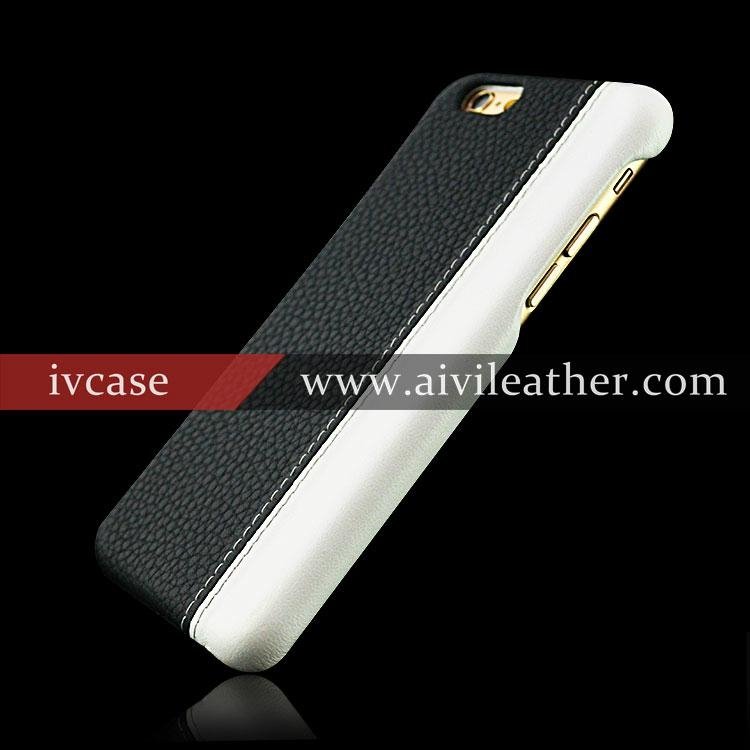 Stylish premium leather back cover case for iPhone 6s 4