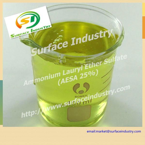 Paste and Liquid Ammonium Laureth Sulphate,ALES AESA 70% and 25% 3