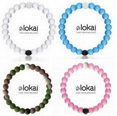 2015 New Popular Lokai Silicone Bracelet 4 Size With Tag