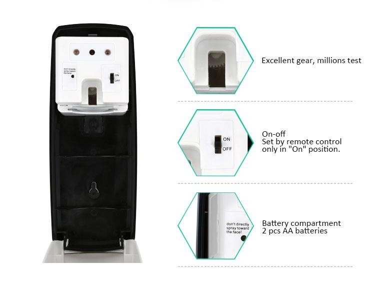 electric sensor air freshener machine 300ml remote control perfume dispenser 5