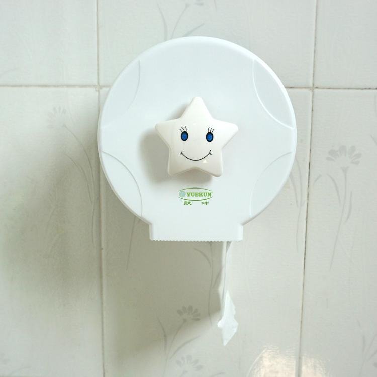 wall mounted manual toilet paper dispenser ABS plastic toilet paper roll holder 3