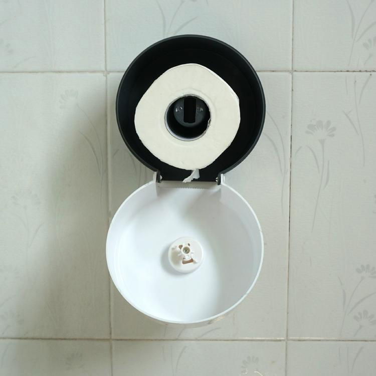 wall mounted manual toilet paper dispenser ABS plastic toilet paper roll holder 4