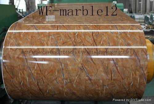 供应沃丰WF-MARBLE大理石彩涂钢板 2