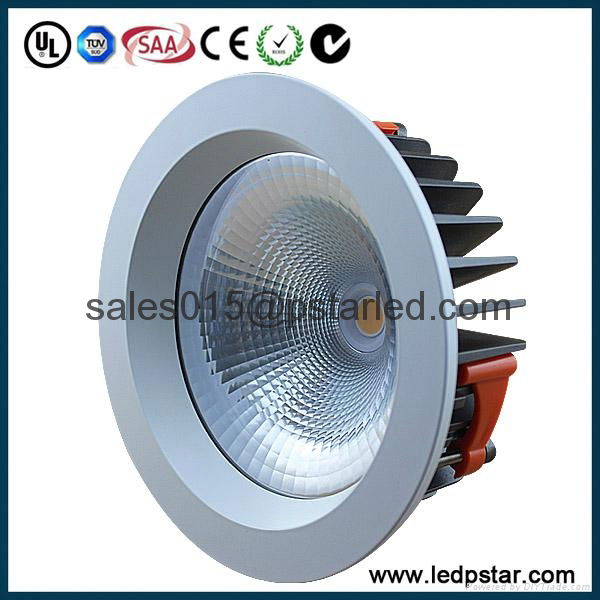 TUV GS SAA CE 8 inch 40w COB LED Downlight