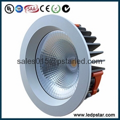 TUV GS SAA CE 8 inch 40w COB LED Downlight