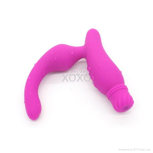 Sex Toys 7 Mode Silicone Pussy Clit Double Stimulator for Couple