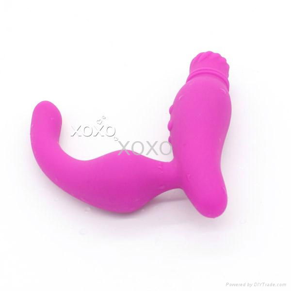 Sex Toys 7 Mode Silicone Pussy Clit Double Stimulator for Couple 2