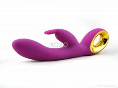 High-End Sex Toys Silicone Rabbit Vibrator for Female