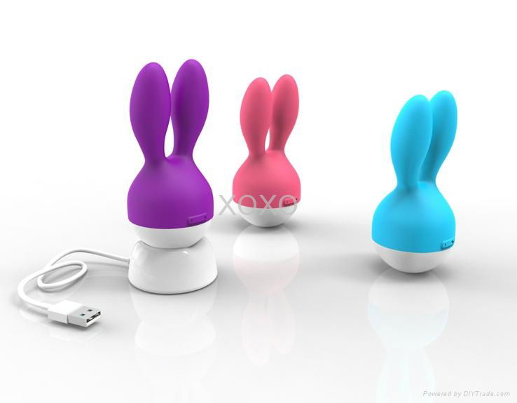 Sex Toys Pink Cute Siicone Rabbit Vibrator Novelty for Girls