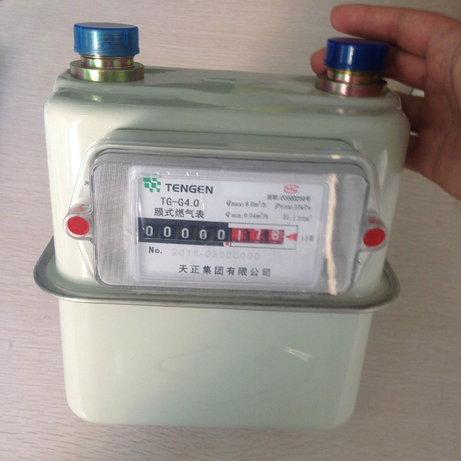 TG-G1.6/2.5/4.0 Outdoor Diaphragm Gas Meter 4