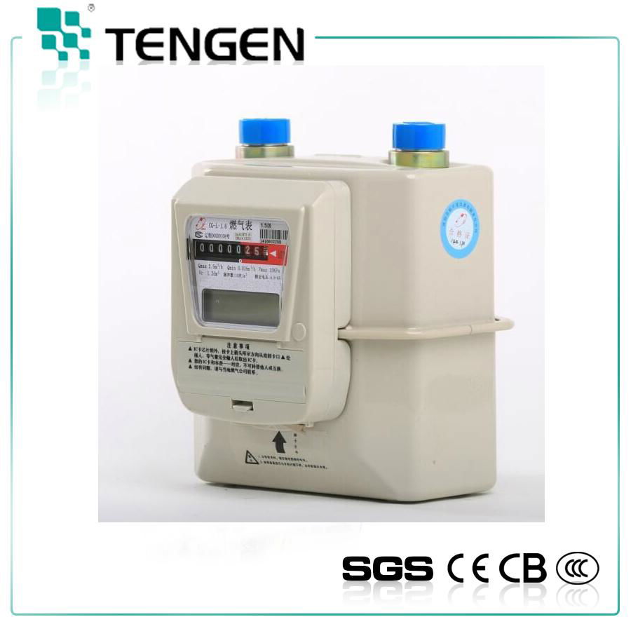 G2.5/4.0 Prepaid IC card Gas meter  2